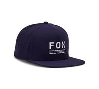 Fox Racing Casquette Snapback Non Stop Tech pour Homme Chapeau, Midnight, Taille Unique
