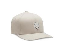 Fox Racing Casquette Coupe-vent Fox Head Flexfit pour homme Blanc