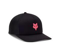 Casquette fox trucker boundary femme noir rose