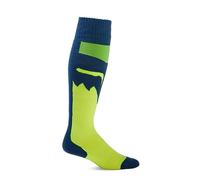 Fox Racing Chaussette Flora 180, Bleu/Jaune, L Homme