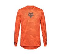 Maillot manches longues fox ranger trudri orange