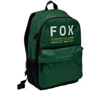 Fox Racing Clean Up Backpack - Sac à Dos avec Pochette Ordinateur, Grand Compartiment, Poche Zippée Avant, Poche Bouteille - Idéal Travail, École, Sport - Couleur : Dark Sage, Taille : OS