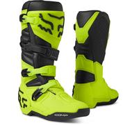 FOX Comp Bottes de motocross, noir-jaune, taille 46 pour homme