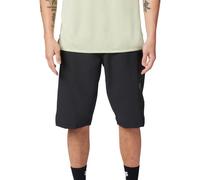 Fox Racing Defend Short Vélo Homme, Durabilité & Stretch Multidirectionnel, Fermeture à Cliquet, Poches Zippées, Agilité & Protection Descente, Noir, Taille : 32