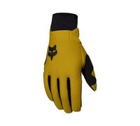 FOX Defend Thermo Gants de motocross, jaune/noir, Taille S