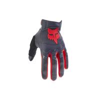 Fox Racing Dirtpaw Glove CE - Gants de motocross - protège-articulations rembourrés - compatibles écran tactile - performance élevée - ajustement réglable - pour MX & Offroad - Gris/Rouge, Taille: 2X