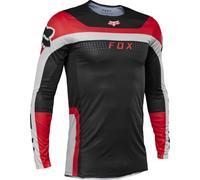 Fox Racing Flexair Efekt Maillot de Motocross en Jersey pour Homme Rouge Fluorescent Taille M, Rouge Fluorescent, M