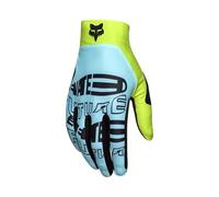 Gants longs fox flexair elevated turquoise vert