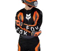 FOX 180 Ballast Maillot de motocross, noir-gris, taille 2XL pour homme