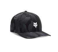 Fox Racing Fox Head Camo Tech Flexfit Chapeau, Camouflage Noir, S Homme