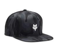 Fox Racing Casquette Snapback Fox Head Camo Tech – Camouflage noir – Taille unique Homme