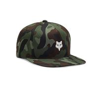 Fox Racing – Casquette Snapback Fox Head Camo Tech – Camouflage vert – Taille unique