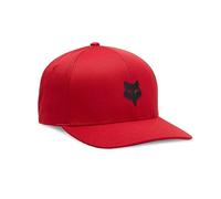 Fox Racing Fox Head Tech Flexfit Bonnet Chapeau, Rouge Flamme, L Homme