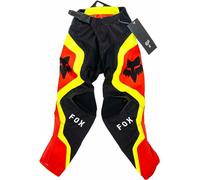 Fox Racing Fox Junior 180 Ballast Pantalon Noir/Rouge Y24 Chaussettes, Mixte