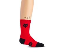 Fox Racing Fox Junior 6 Ranger Crew Fluorescent Red Ys Chaussettes, Rouge, S Mixte
