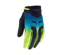 Fox Racing Fox Lady 180 Flora Black/Yellow M Gloves, Women's