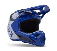 Fox Racing Fox V1 Lean Blue L Helmet Casque Unisexe, Bleu, L