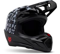 Fox Racing Fox V3 Seventy4 Helmet Black M Casque Unisexe, Noir, m