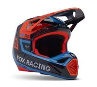Fox Racing Helm Fox V1 Race Spec Midnight S Casque Unisexe, Bleu Nuit, s