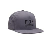Casquette fox non stop tech snapback homme gris os