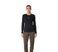 Fox Racing Koszulka Rowerowa Z Długim Rękawem Fox Lady Ranger Tru Dri Black S T-Shirt, Noir, s Femmes