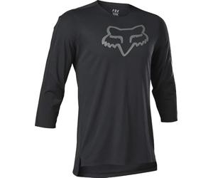 Fox Racing - Maillot à Manches 3/4 Delta Flexair,Noir,S