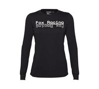 Fox Racing Maillot de Cyclisme à Manches Longues pour Femme Fox Lady Ranger DR MD - Noir - Taille M
