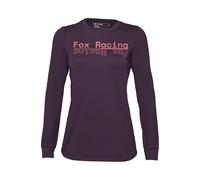 Fox Racing Maillot de Cyclisme à Manches Longues pour Femme Fox Lady Ranger DR MD Violet foncé S Shirt S