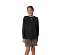 Fox Racing Maillot de vélo Manches Longues Fox Junior Defend Black Ys T-Shirt, Noir, S Mixte Enfant