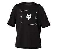 Fox Racing Maillot Youth Ranger Drirelease SS pour garçon, Veni-Black, S