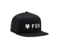FOX Absolute Mesh Casquette Snapback pour les jeunes, noir-blanc