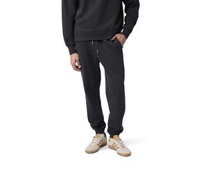 Fox Racing Pantalon de Jogging en Polaire Wordmark pour Homme, Noir, Taille S