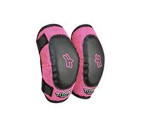 Fox Racing - Peewee Titan coudières M/L - Protecteurs Motocross VTT - Protection en Plastique, Confortable & Sûr, pour 4-7 Ans, Motocross, Noir/Rose, OS