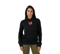 Fox Sweat à capuche Fox Head femmes Noir/Rose XL