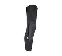 Fox Racing - Protège-Genoux/Tibias Launch Elite - Protecteurs de Motocross VTT D3O - Protection Poron, SuperFabric, Flexible, Ciclismo de montaña, Noir, L