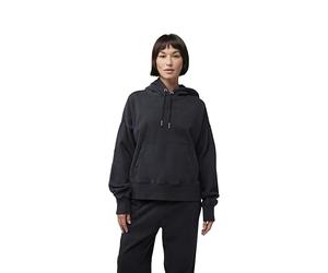 Fox Racing Pull en Polaire surdimensionné Wordmark pour Femme, Noir