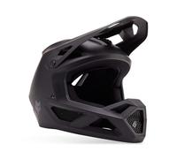 Fox Racing Rampage - Casque VTT - MTB - légère Coque ABS - Ventilation 360° - MIPS - visière réglable - Support GoPro - Compatible Goggle - Matte Black, Taille: M