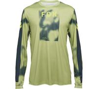 Fox Racing Ranger Maillot à Manches Longues pour Homme Chemise, Taunt Vert pâle