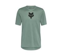 Fox Racing Ranger Maillot de VTT à Manches Courtes pour Homme, Vert Sapin, L