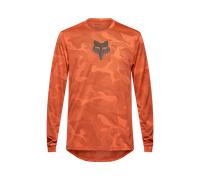 Maillot manches longues fox ranger trudri orange