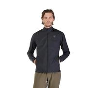 Fox Racing Ranger Wind Jacket Veste Polyvalente Pour Cyclisme, Pliable Dans Sa Propre Poche, Protection Contre Le Vent, Poches Zippées, Ajustement Confortable, Couleur : Black, Taille : L