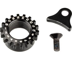 Fox Racing Shox Insert Fileté Clocking pour Fourche à Suspension 32 / 34 / 36 noir universal