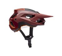 Casque vtt fox speedframe rs paranoid orange marron