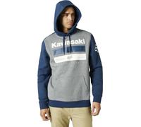 Fox Racing - Sweat à Capuche Kawasaki Stripes,Bleu,M
