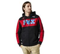 Fox Racing - Sweat à Capuche Zippé Honda,Noir Rouge,M
