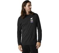 §T-Shirt Manches Longues FOX Racing Honda Wing Premium Noir§