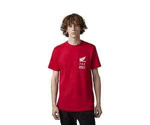 Fox Racing - T-shirt Fox x Honda,Rouge,S