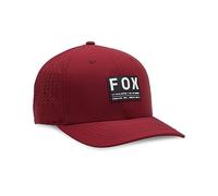 Fox Racing Technologie Flexfit Non Stop Chapeau, écarlate, L Homme