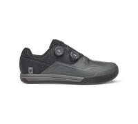 Chaussures pedales plates fox union boa flat gris
