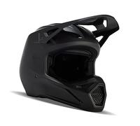 Fox Racing V1 Solid Helmet MIPS Protection, Confort Optimal, Ajustement Réglable, Casque Motocross Bien Ventilé, Doublure Amovible, Sécurité Maximale, Couleur : Matte Black, Taille : 2X